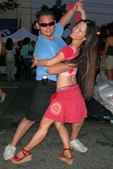 Salsa St. Clair with Albert in Toronto, July 06