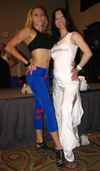 Sharon and Member of Swing Latino from Colombia at LA Salsa Congress 2008