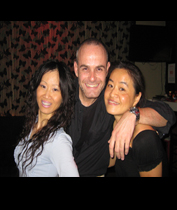 Salsa dancing with Alberto del Valle and Xinying Ren in GuangZhou, China 2009
