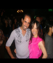Salsa dancing with Ali at Hongkong Salsa Festival 2009