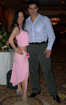Sharon and Abel Pena, 1st Place Salsa Jack and Jill Competition in Palm Spring, CA, Dec. 2006